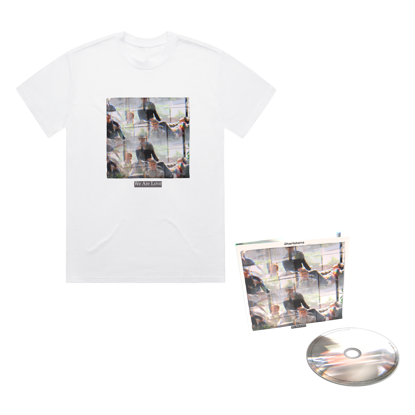 We Are Love | CD & T-Shirt Bundle with Free Signed Artcard