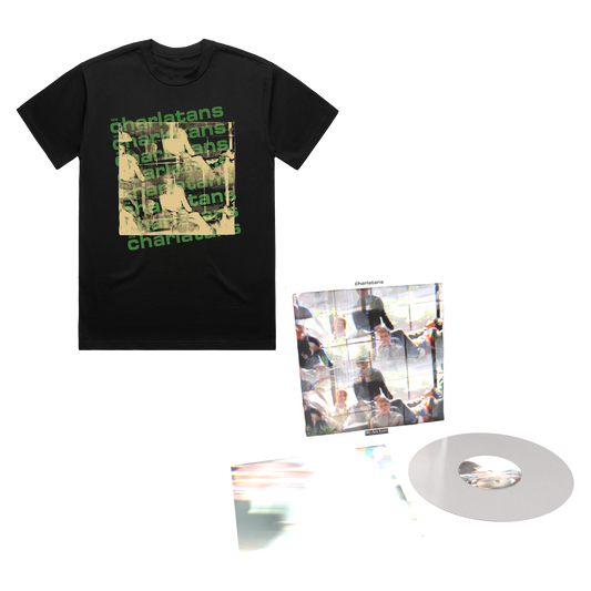 We Are Love | Clear Vinyl and Black T-Shirt Bundle with Free Signed Artcard